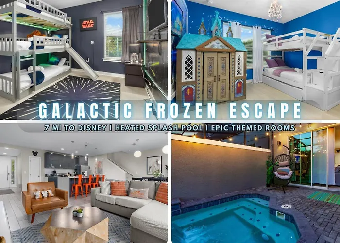 Kid-Approved Stay Pool, Parks & Themed Rooms!